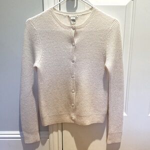 White + Warren cream cashmere sweater